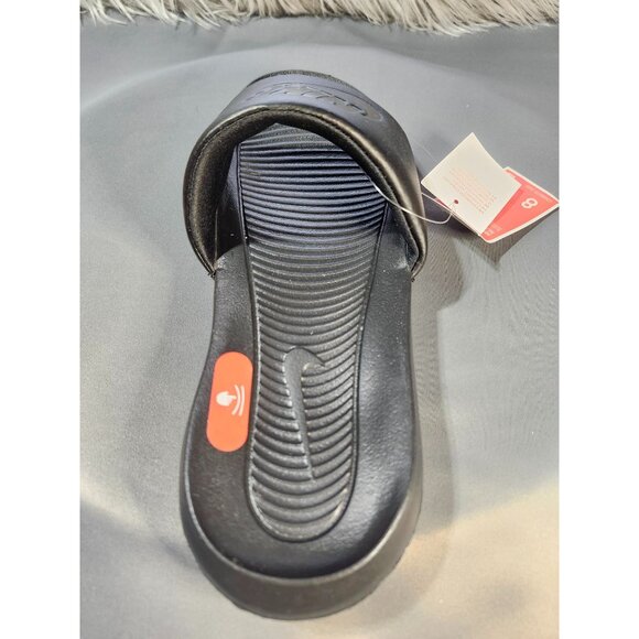 Men's Nike Victori One Comfort Slides - black/black - 8 - Picture 4 of 6